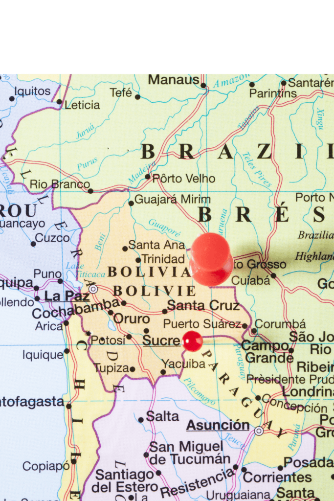 Bolivia Map