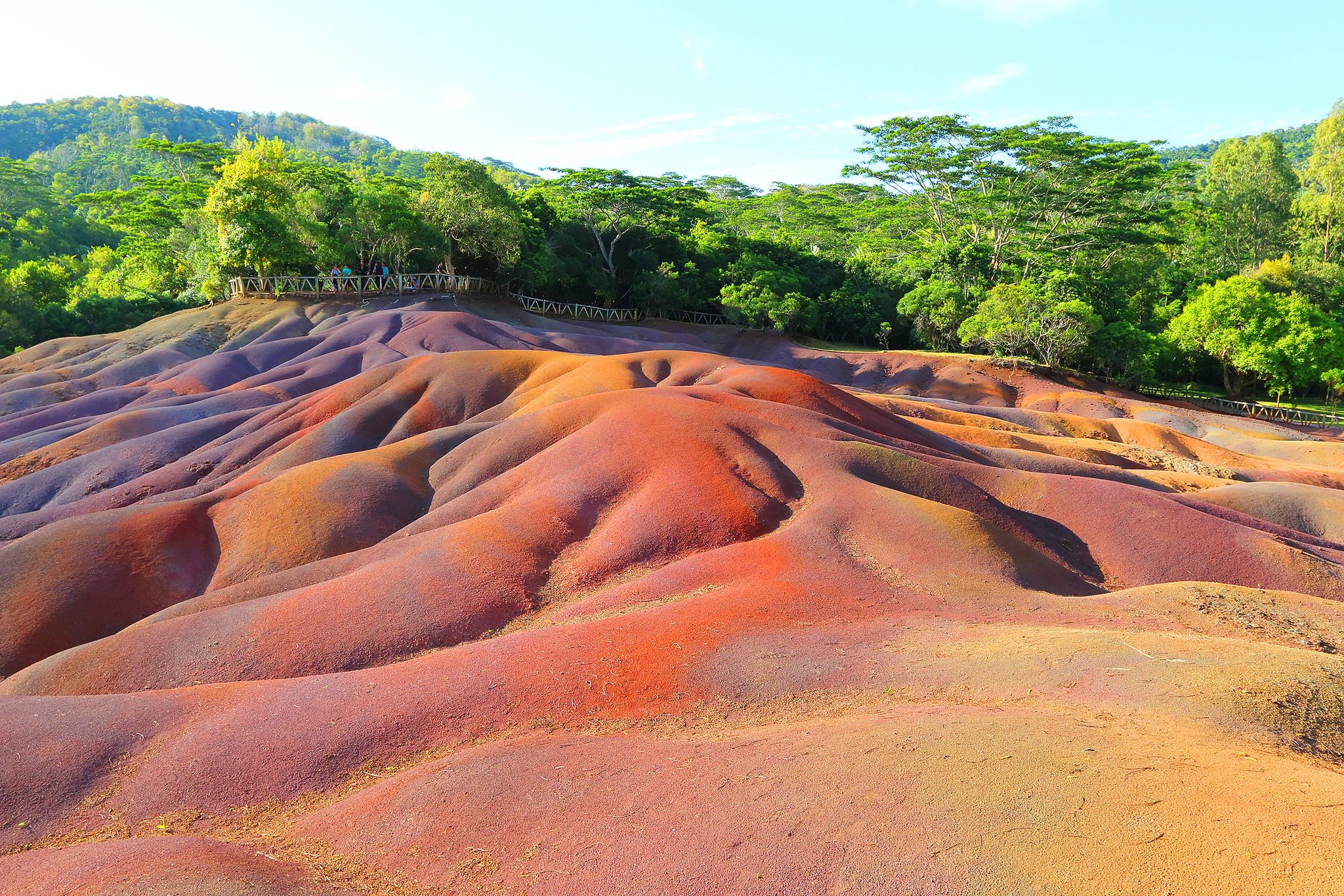 Seven colored earth