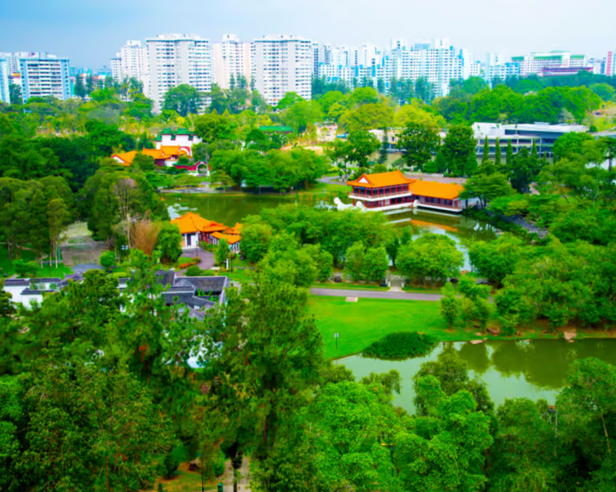 Chinese and Japanese gardens