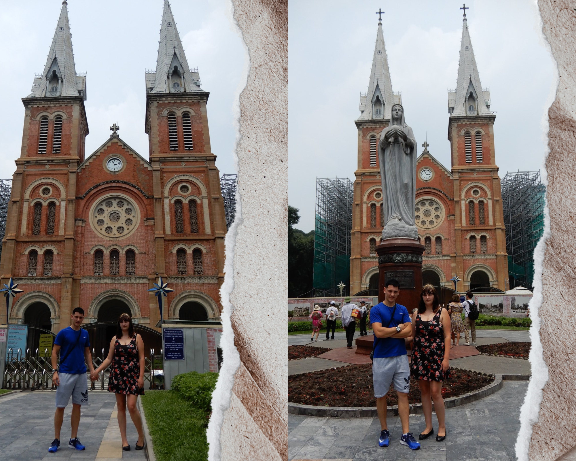Cathédrale Notre Dame Saigon Ho-Chi-Minh Vietnam