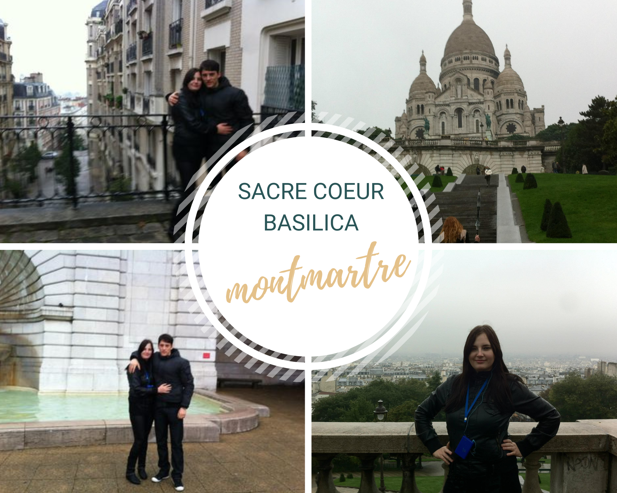 Paris Montmartre Sacre Coeur Basilica