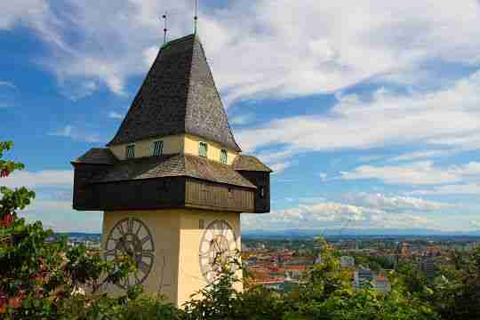 Graz clock tower