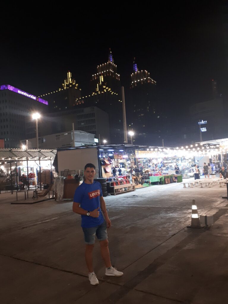 Neon Night Market Bangkok