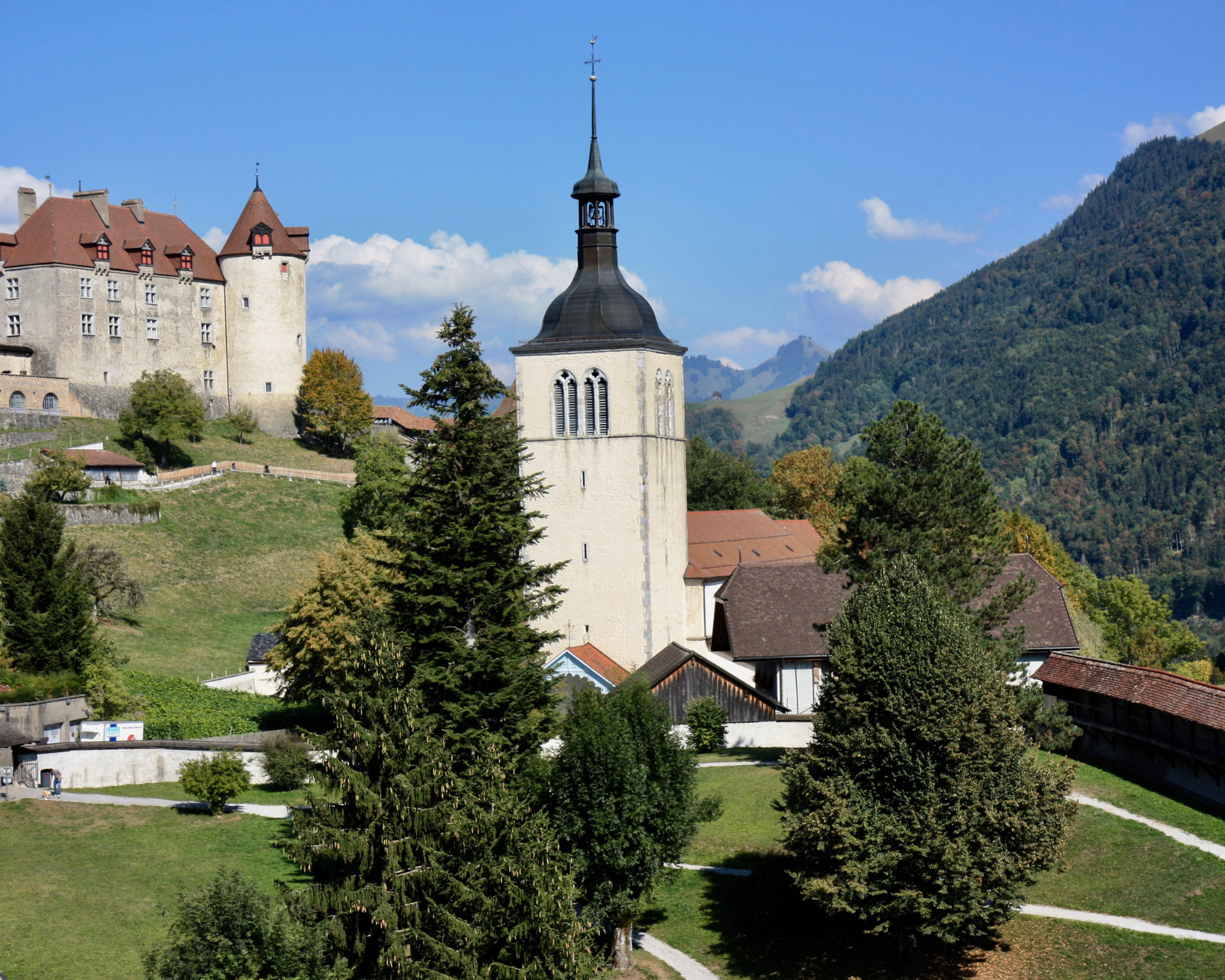 Gruyères Castle Switzerland