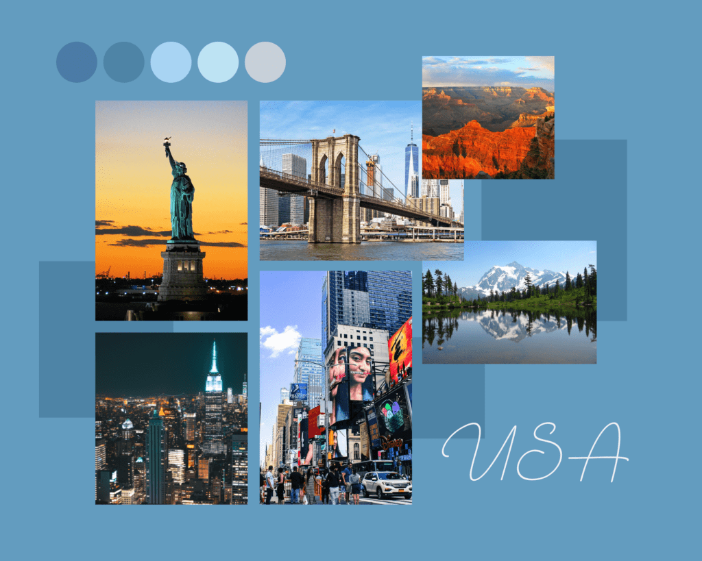 USA Attractions The United States of America Map & 25 Best Attractions