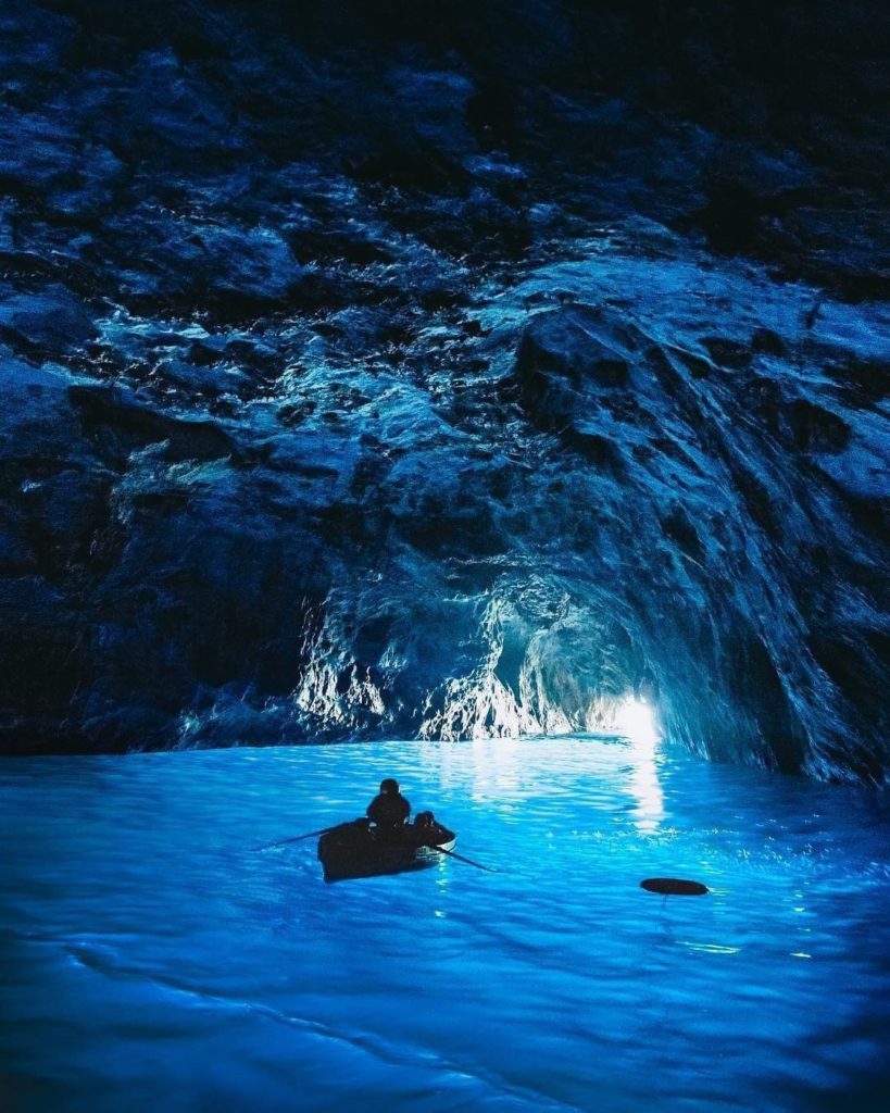 Blue Cave Italy