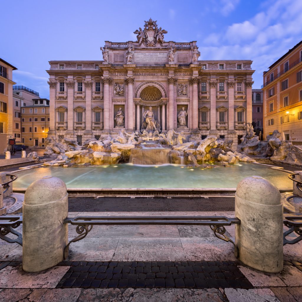 Trevi fountain Italy