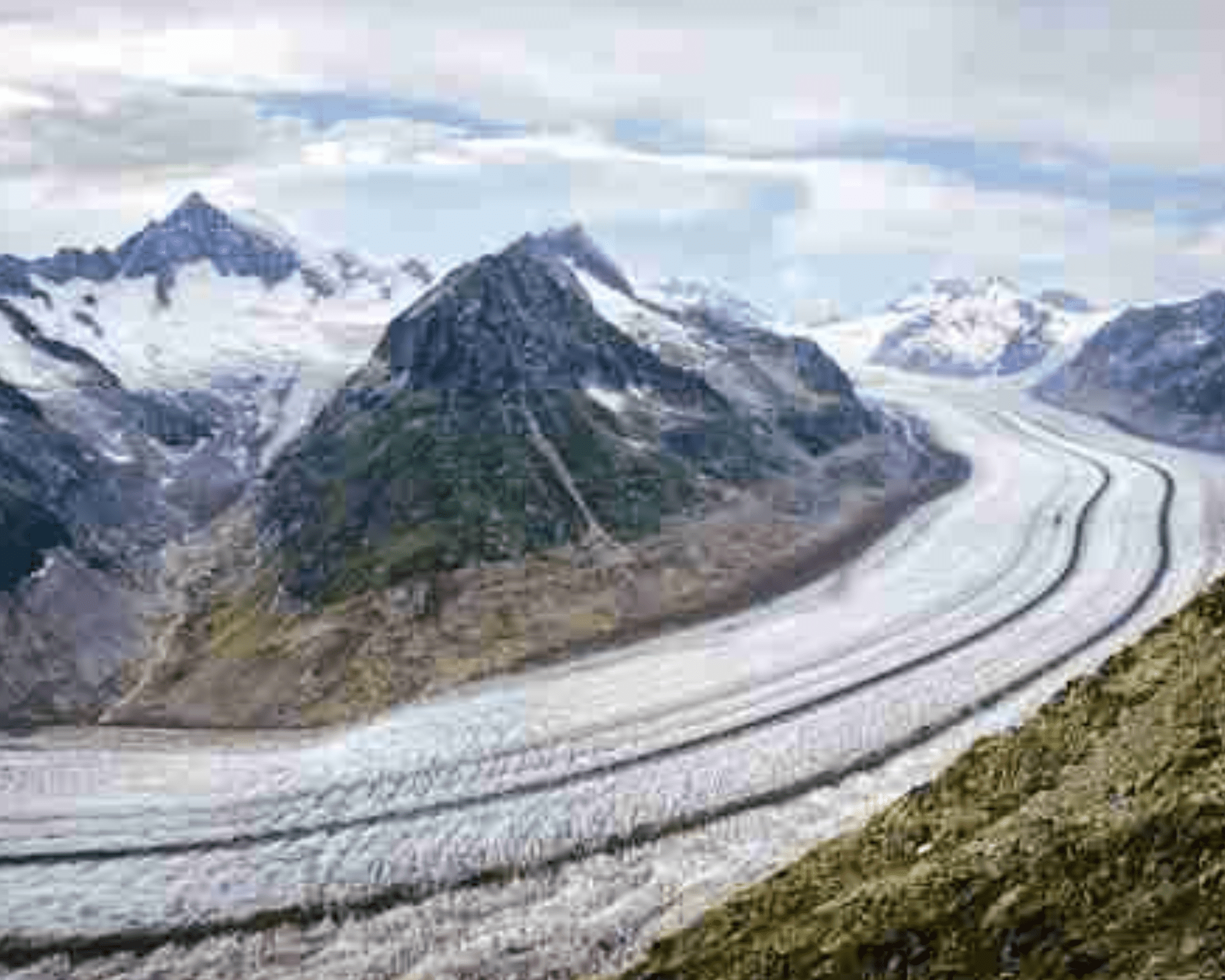 Aletsch Glacier Lauterbrunnen Switzerland