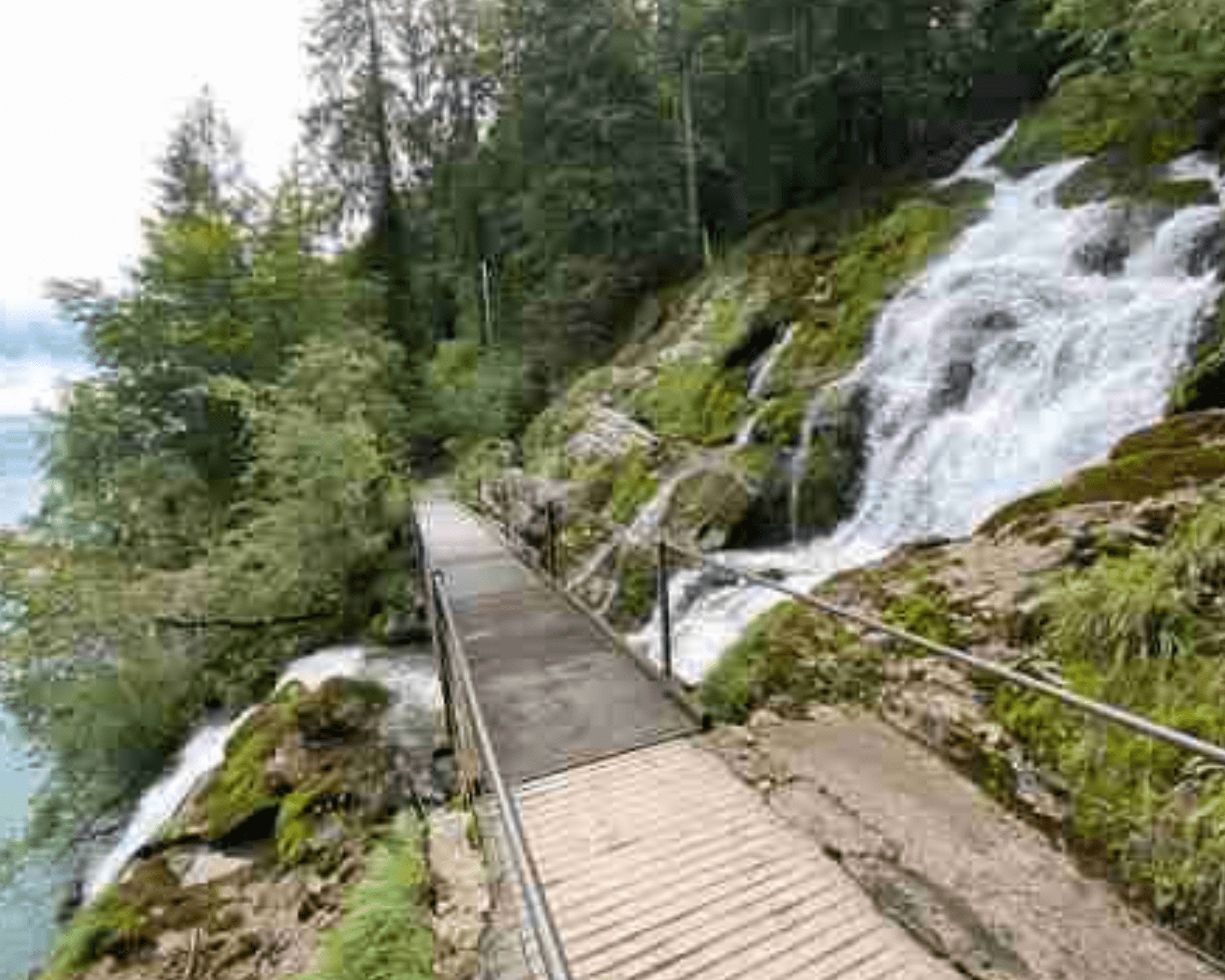 Giessbach Falls Switzerland Iseltwald