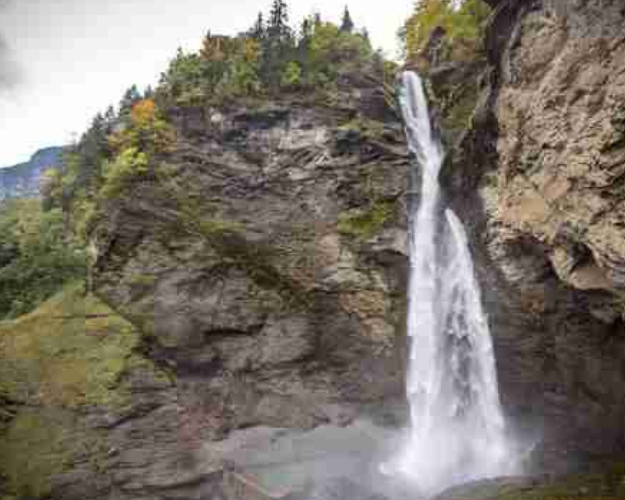 Reichenbach Falls Grindelwald Switzerland