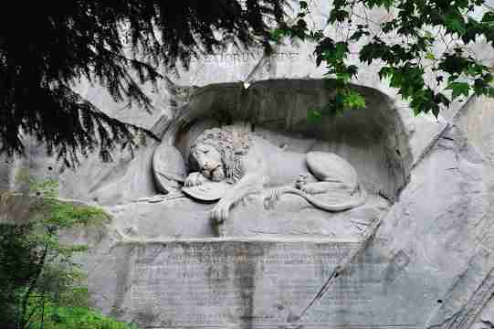 Lion Monument Lucerne Switzerland