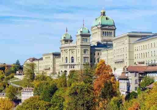 Federal Palace Bundeshaus Bern Switzerland