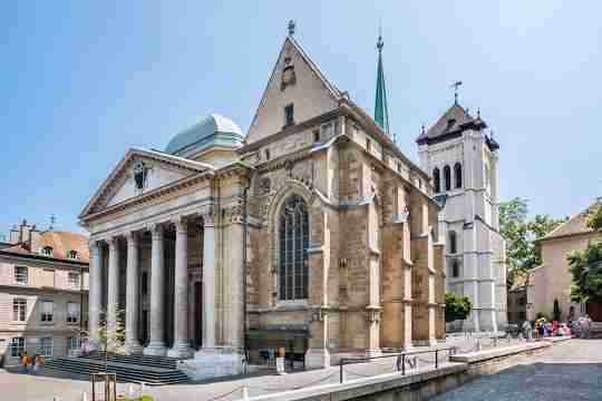 St. Peter's Cathedral Geneva Switzerland