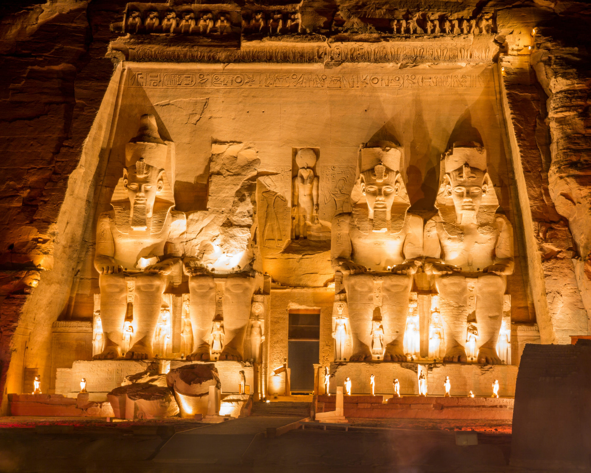 The Temples of Abu Simbel Egypt
