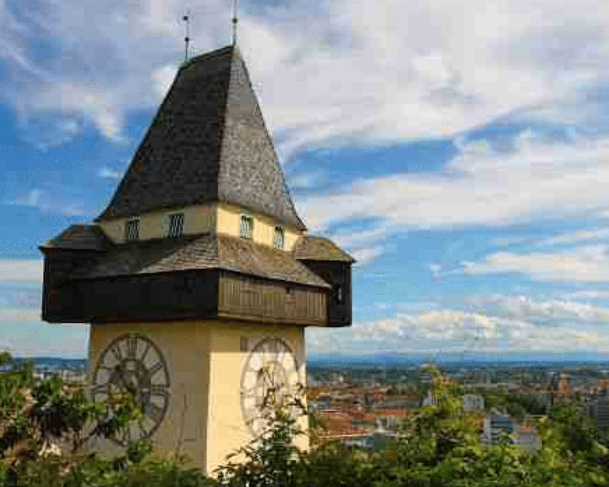 Graz clock tower