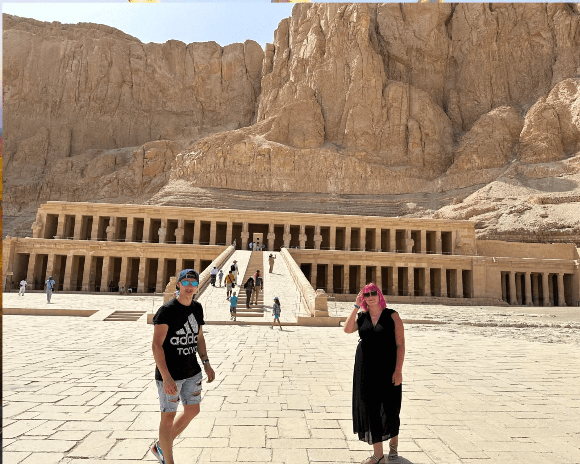 The mortuary temple of Hatshepsut